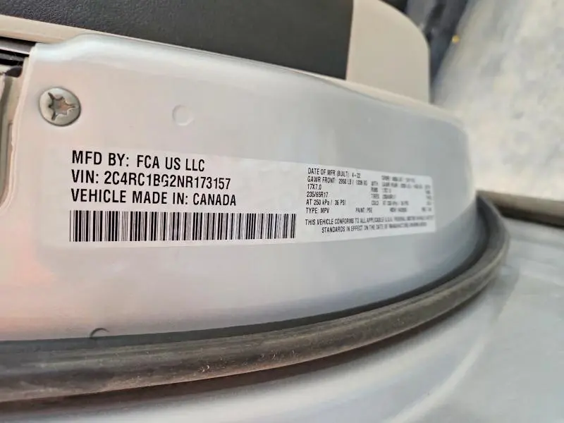 2022 CHRYSLER PACIFICA TOURING L  