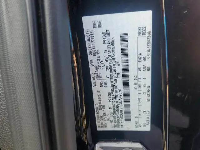 2016 FORD ESCAPE S  