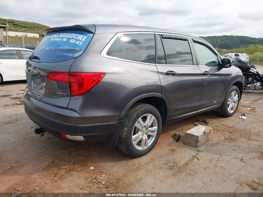 2016 HONDA PILOT LX