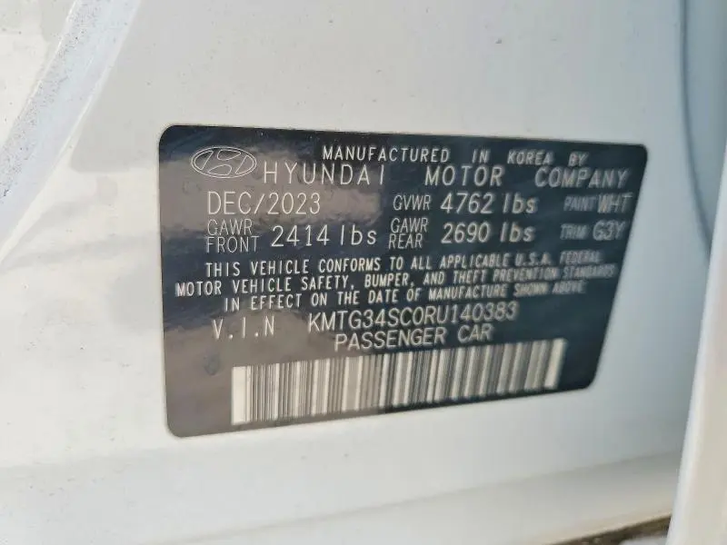 2024 GENESIS G70 2.5T STANDARD  