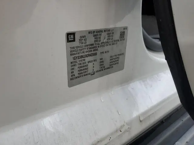 2016 CADILLAC ESCALADE LUXURY  