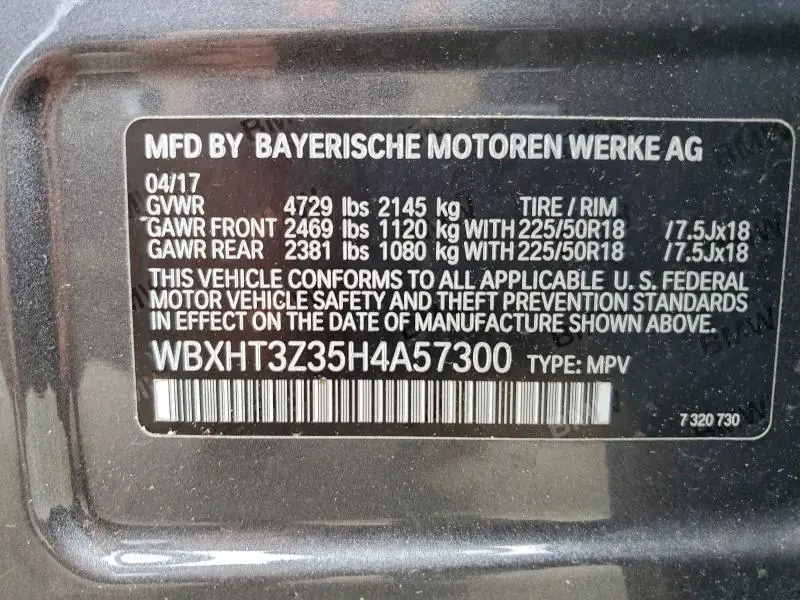 2017 BMW X1 XDRIVE28I  