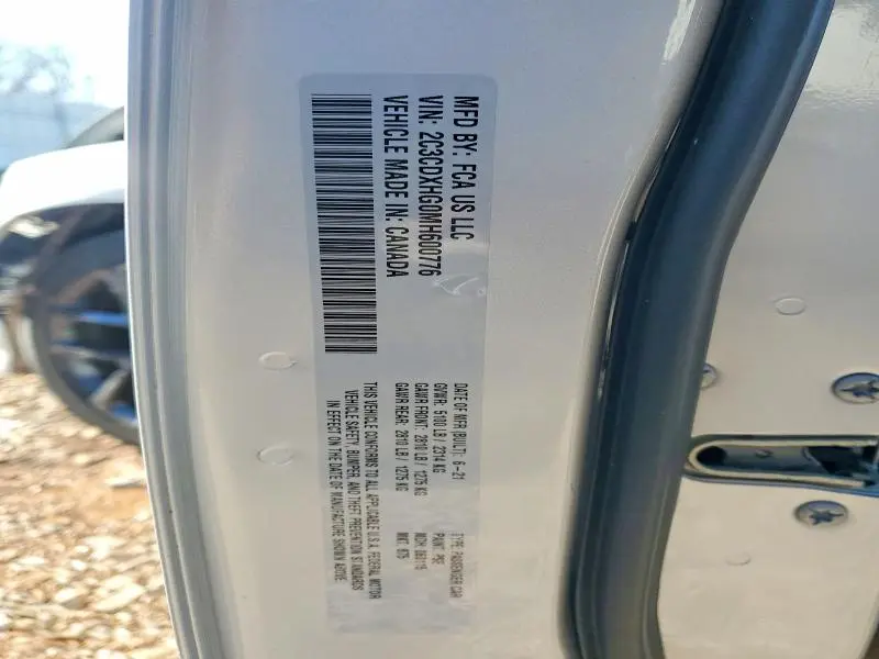 2021 DODGE CHARGER GT  