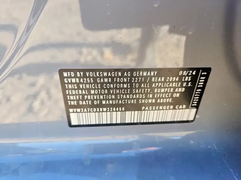 2024 VOLKSWAGEN GTI   