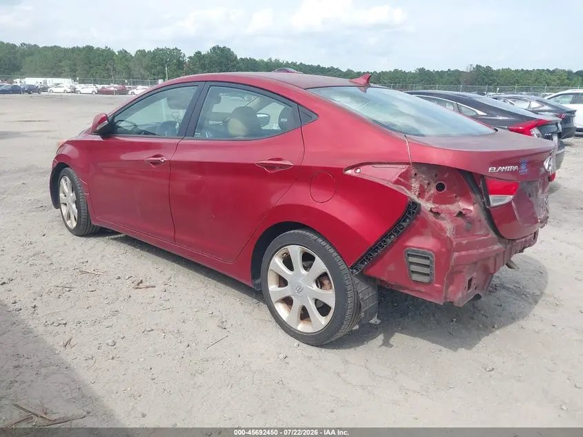 2012 HYUNDAI ELANTRA LIMITED (ULSAN PLANT)