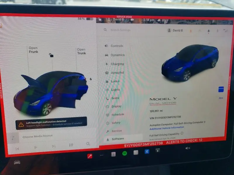 2021 TESLA MODEL Y   