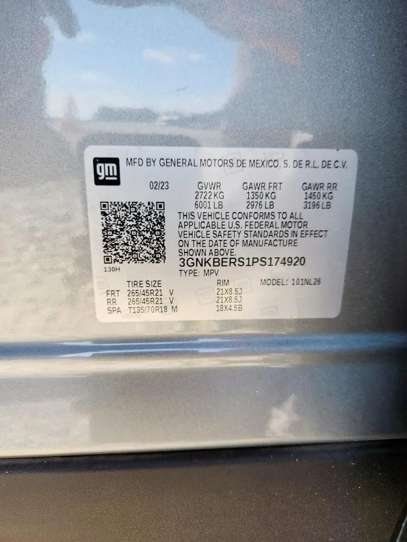 2023 CHEVROLET BLAZER RS  