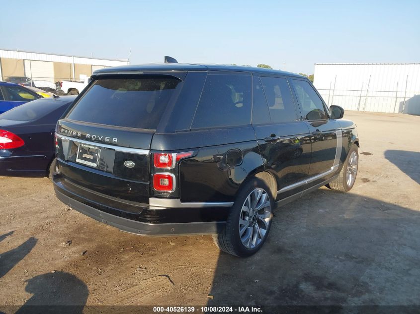 2018 LAND ROVER RANGE ROVER 3.0L V6 SUPERCHARGED HSE