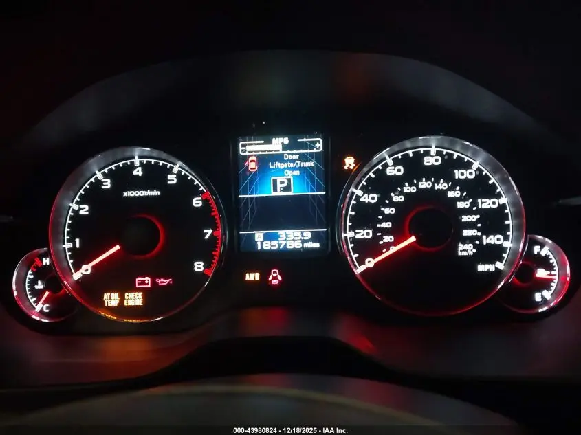 2014 SUBARU OUTBACK 2.5I LIMITED