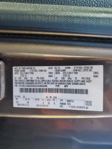 2013 FORD ESCAPE SE