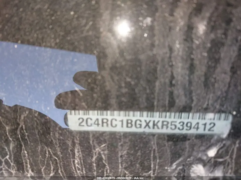 2019 CHRYSLER PACIFICA TOURING L