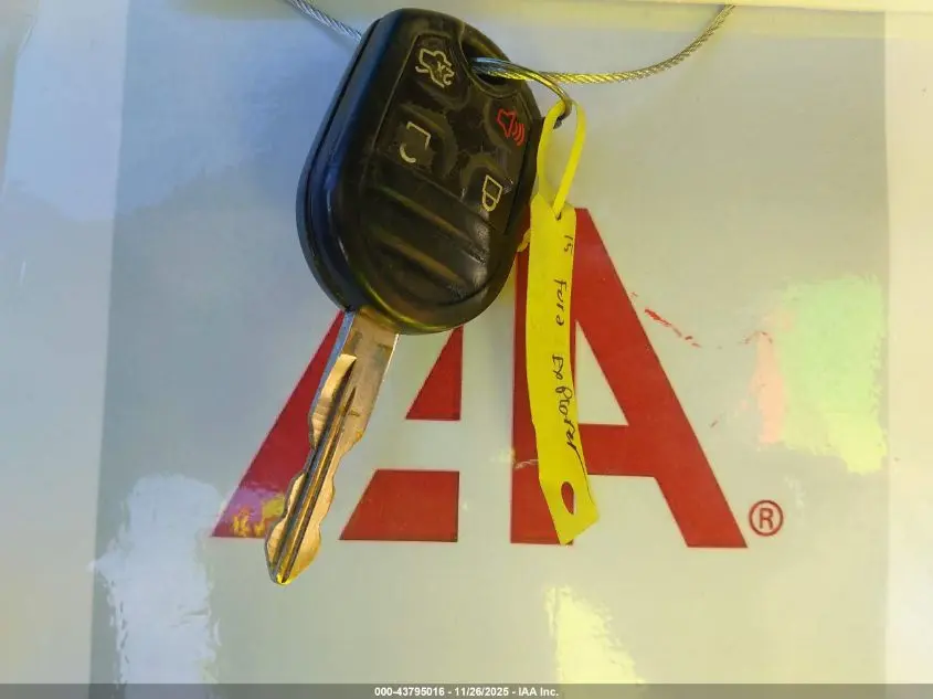 2015 FORD EXPLORER XLT