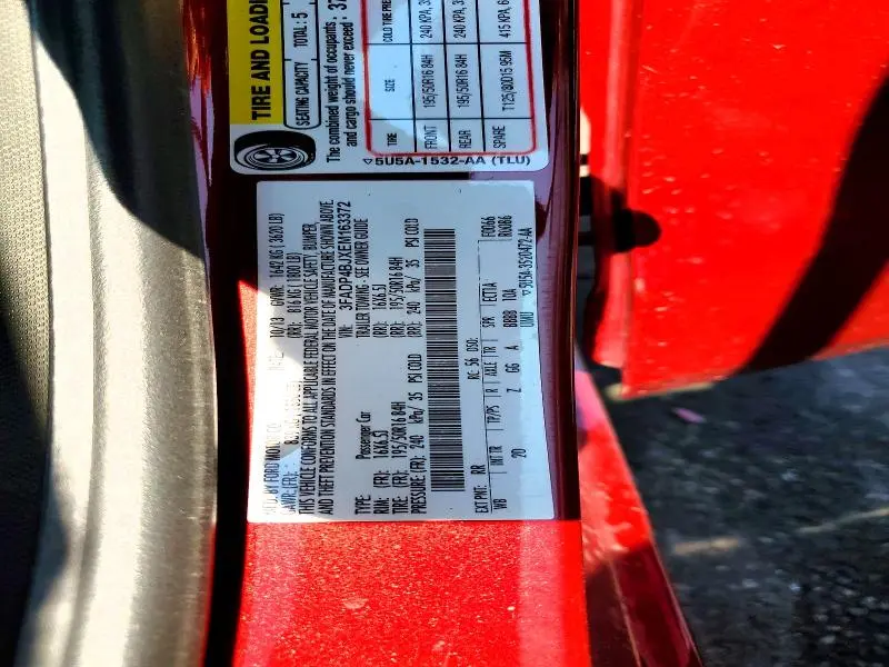 2014 FORD FIESTA SE  
