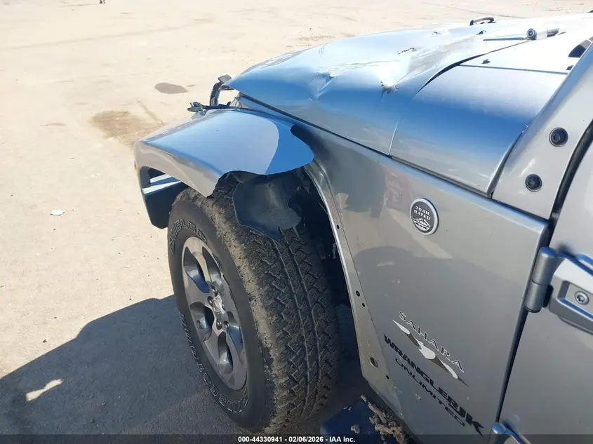 2018 JEEP WRANGLER JK UNLIMITED SAHARA 4X4