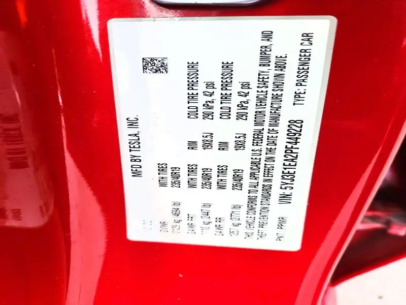 2023 TESLA MODEL 3   